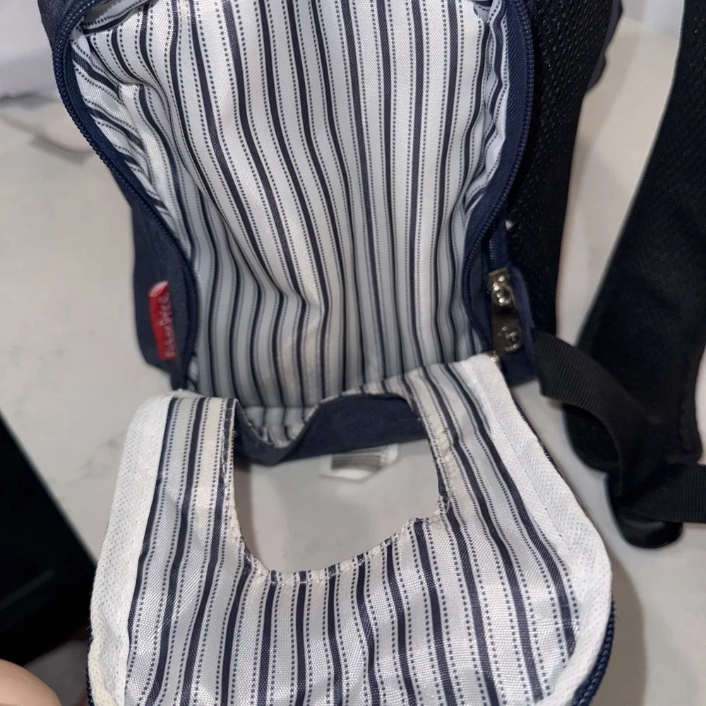 Fisher-Price River Backpack Diaper Bag Old World Navy Adjustable Straps